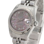 Rolex Datejust Diamond Watch SS 18k White Gold — view 3