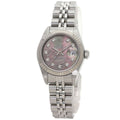 Rolex Datejust Diamond Watch SS 18k White Gold