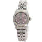 Rolex Datejust Diamond Watch SS 18k White Gold