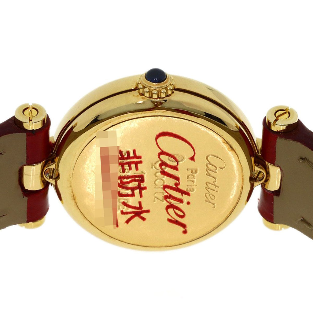 Cartier Must Have Watch 18k Yellow Gold Leather — view 7