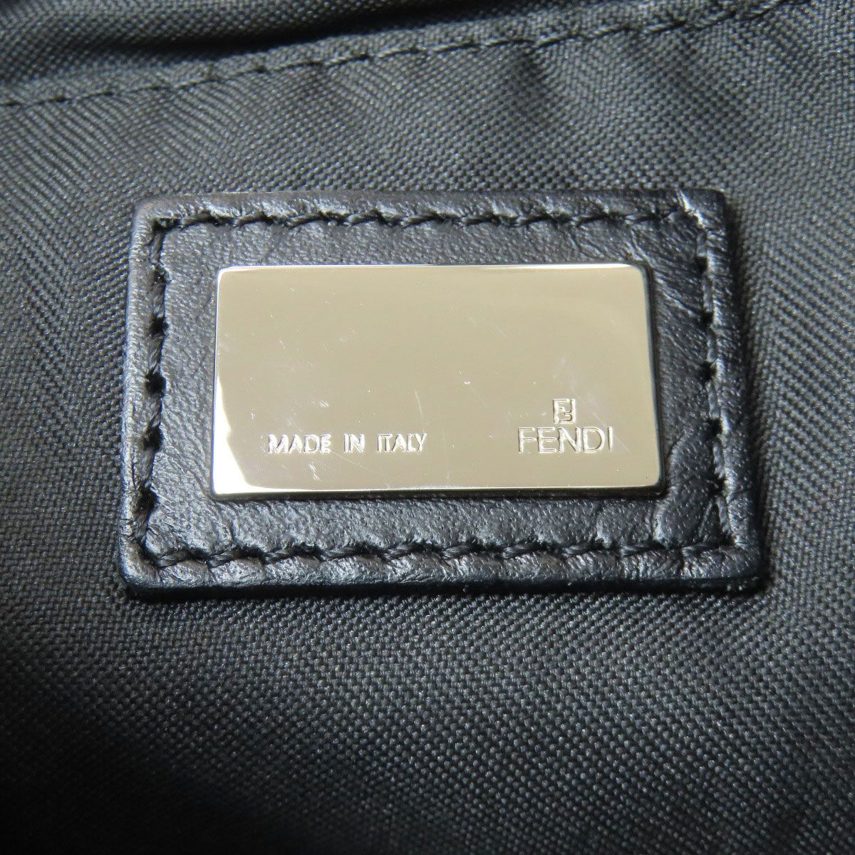 Fendi Zucchino Pattern Tote Canvas — view 6