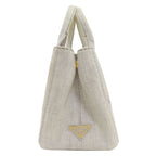 Prada Canapa Mini 2-Way Handbag Denim — view 3