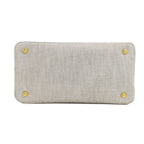 Prada Canapa Mini 2-Way Handbag Denim — view 4