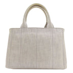 Prada Canapa Mini 2-Way Handbag Denim — view 2