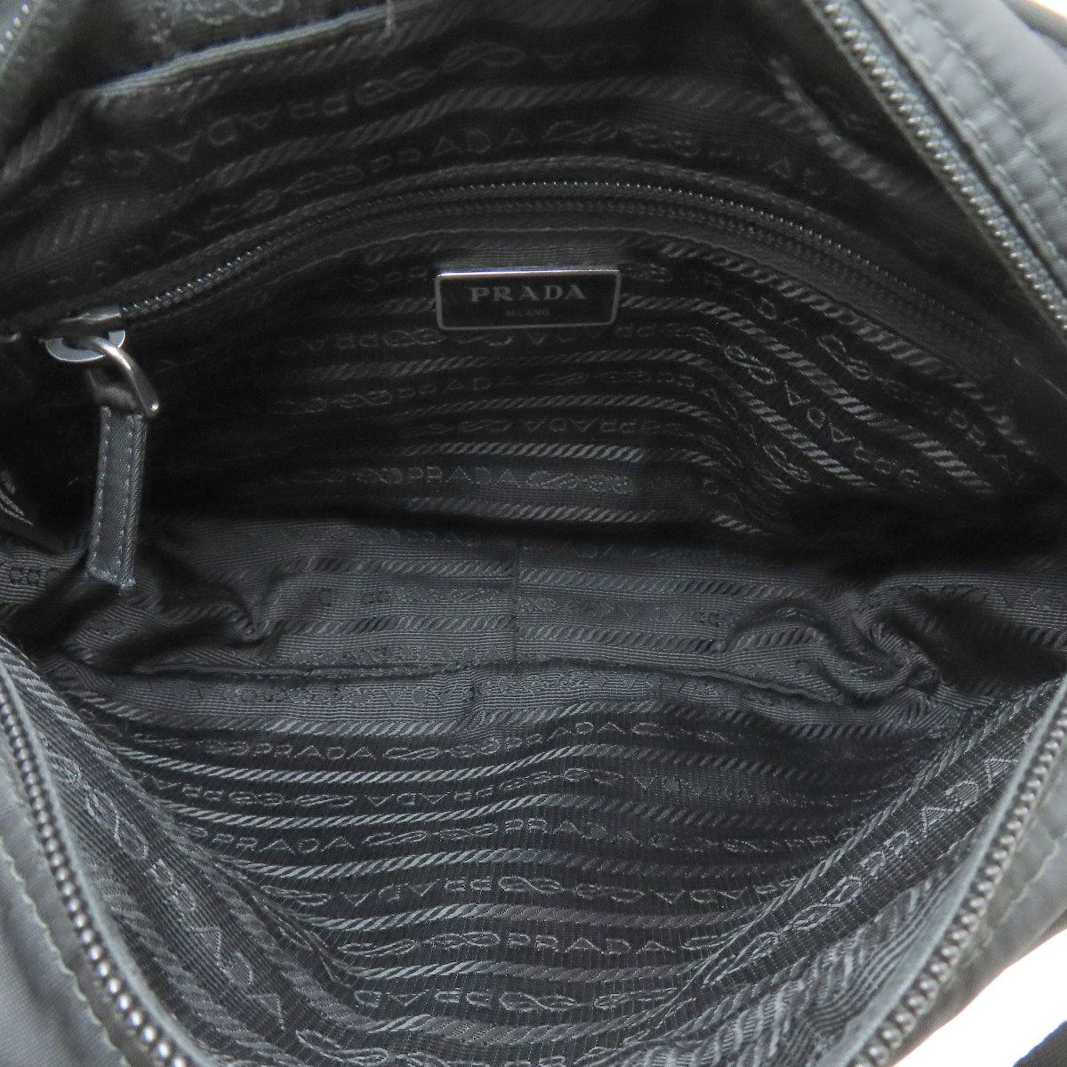 Prada Logo Shoulder Bag Nylon — view 5