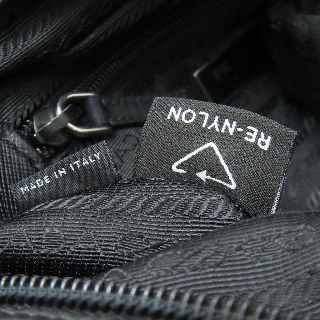 Prada Logo Shoulder Bag Nylon — view 8