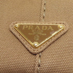 Prada Canapa Mini 2-Way Handbag Canvas — view 9