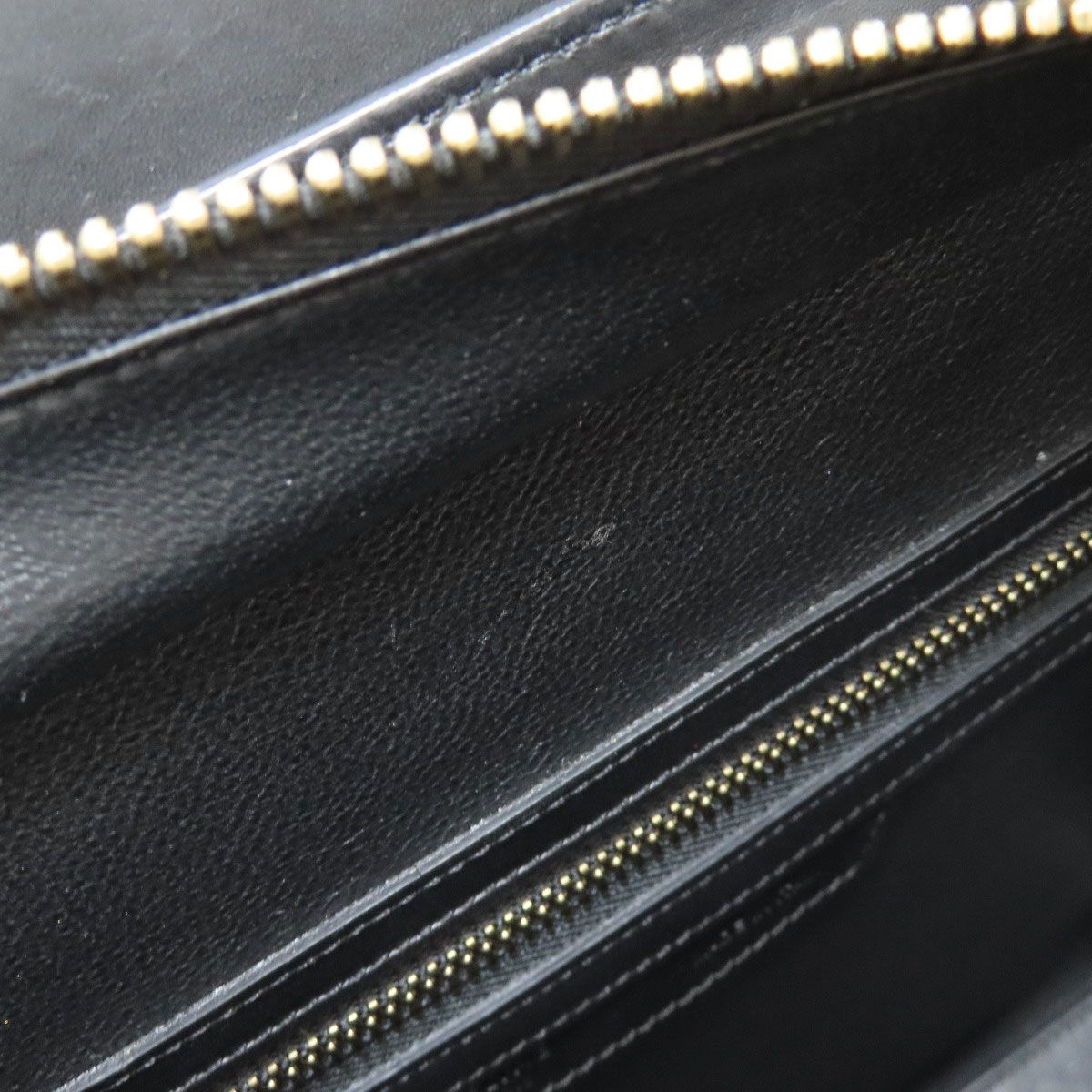 Celine Luggage Micro Handbag Leather Canvas — view 8