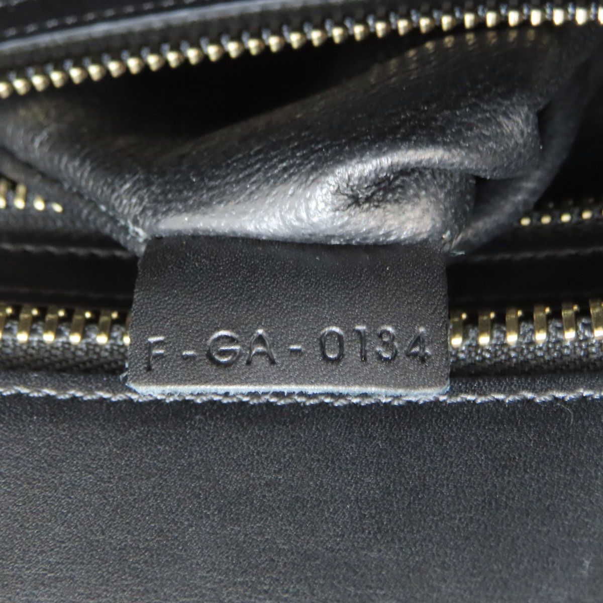Celine Luggage Micro Handbag Leather Canvas — view 7