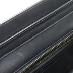 Celine Luggage Micro Handbag Leather Canvas — view 9