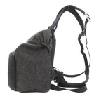 Prada Logo Backpack Wool — view 3