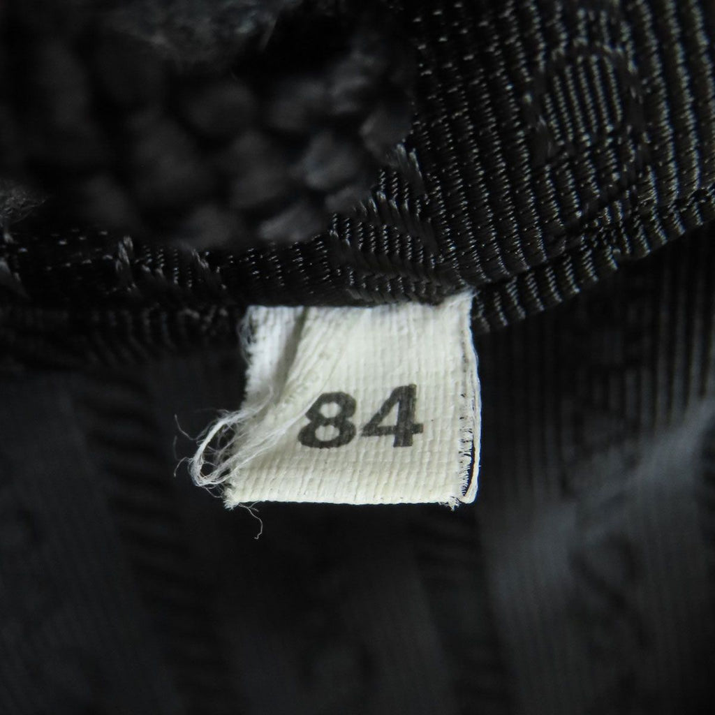 Prada Logo Backpack Wool — view 7