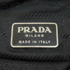 Prada Logo Backpack Wool — view 6
