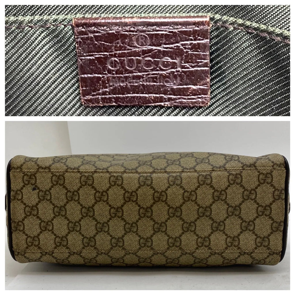 Gucci GG Pattern Clutch Pouch Handbag — view 3