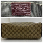 Gucci GG Pattern Clutch Pouch Handbag — view 3