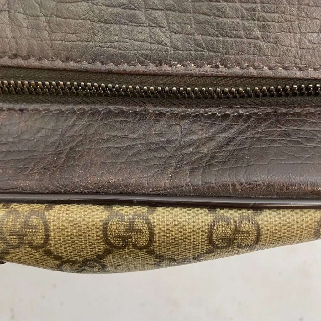 Gucci GG Pattern Clutch Pouch Handbag — view 9