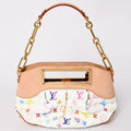 Louis Vuitton Monogram Multicolor Judy PM Takashi Murakami Handbag White