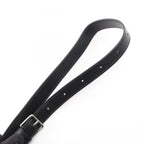 Celine Shoulder Bag Triomphe Black Canvas Leather — view 7