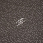 Hermes Handbag Picotin Lock MM Etain Leather — view 4