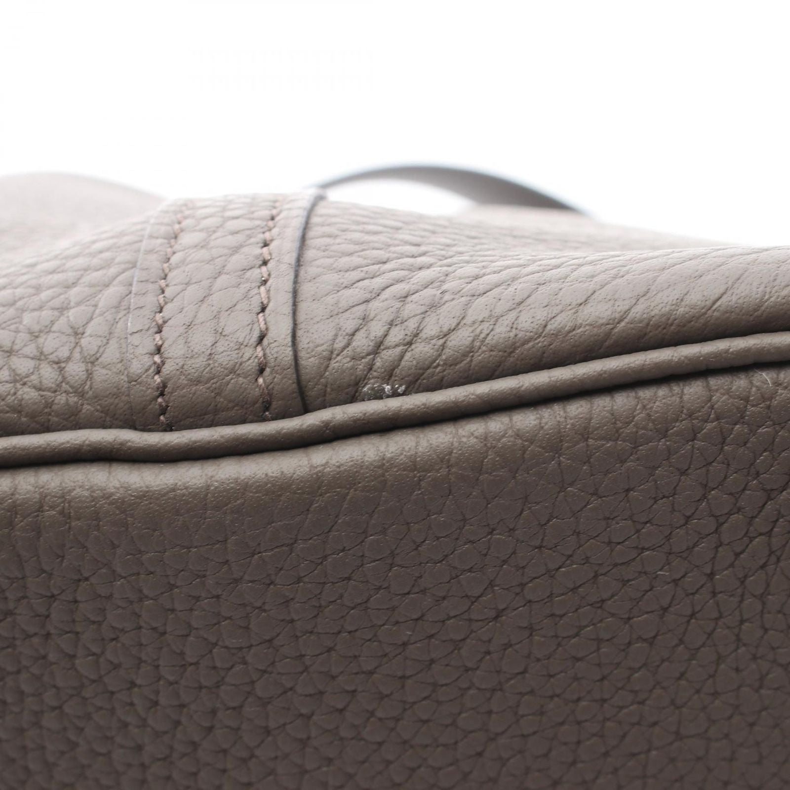 Hermes Handbag Picotin Lock MM Etain Leather — view 7