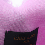 Louis Vuitton Shawl Monogram Silk Wool Scarf — view 3