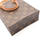 Louis Vuitton Handbag Petite Sac Plat 2-Way Canvas Leather — view 8