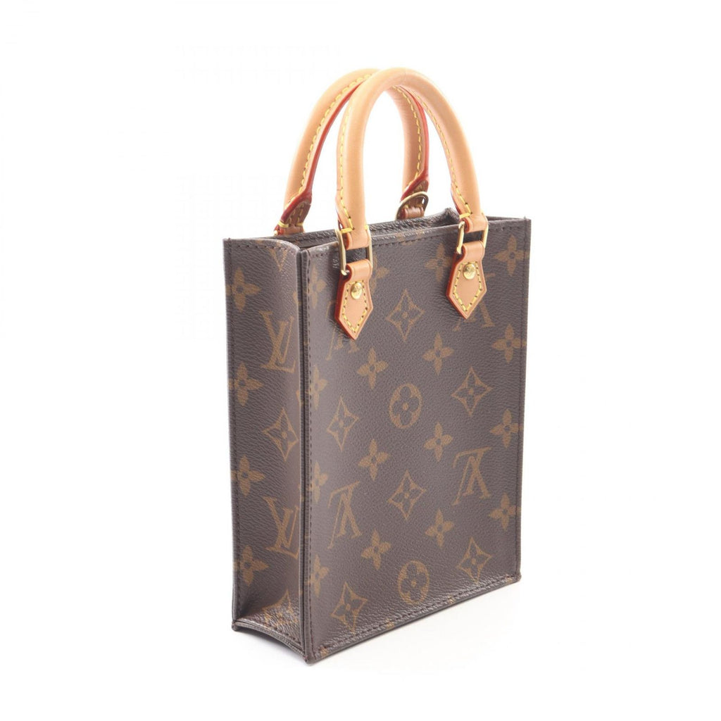 Louis Vuitton Handbag Petite Sac Plat 2-Way Canvas Leather — view 2