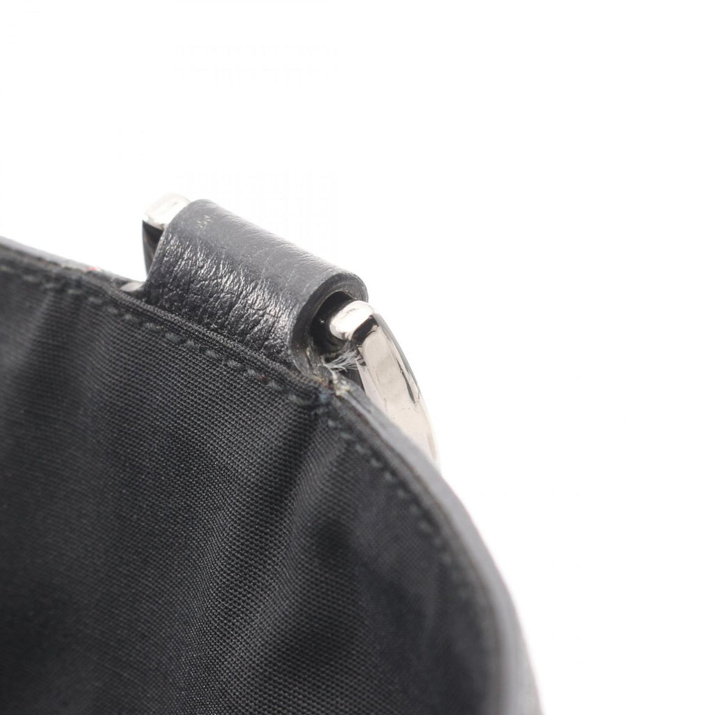 Gucci Tote Abbey GG Pattern Black Nylon Leather — view 7