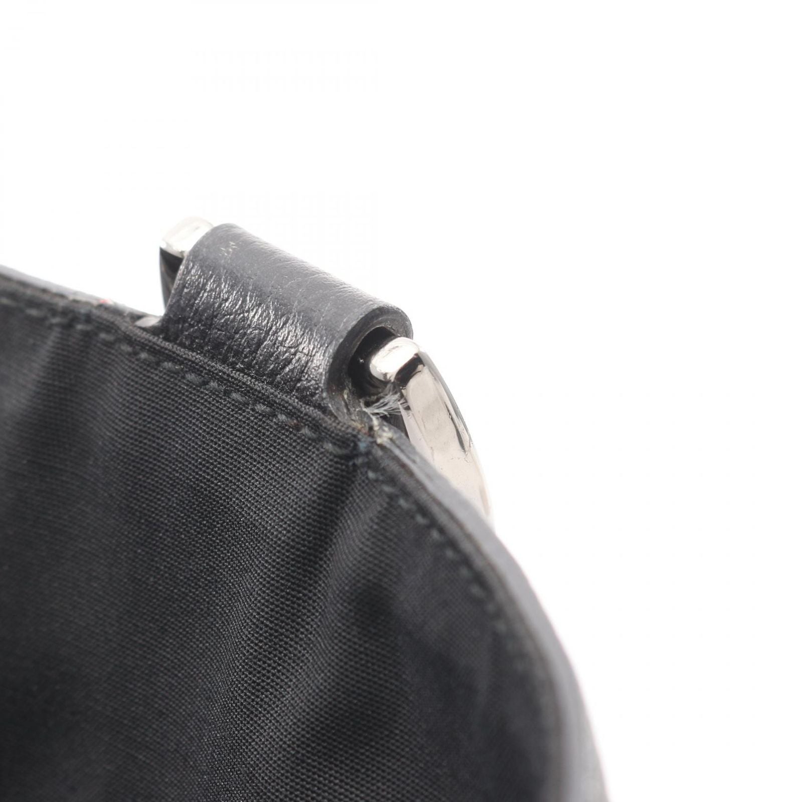 Gucci Tote Abbey GG Pattern Black Nylon Leather — view 7