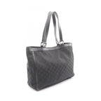 Gucci Tote Abbey GG Pattern Black Nylon Leather — view 2