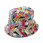 Chanel CC Logo Reversible Bucket Hat BK — view 5