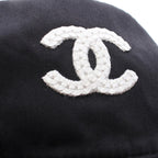 Chanel CC Logo Reversible Bucket Hat BK — view 7