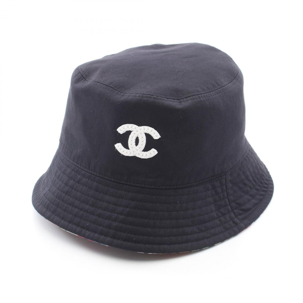 Chanel CC Logo Reversible Bucket Hat BK