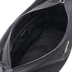 Prada Shoulder Bag Explora Re-Nylon Black Nylon Saffiano Leather — view 3