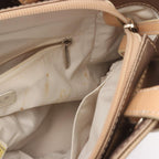 Chanel Tote Paris Biarritz PM Gold Canvas Leather PM — view 9