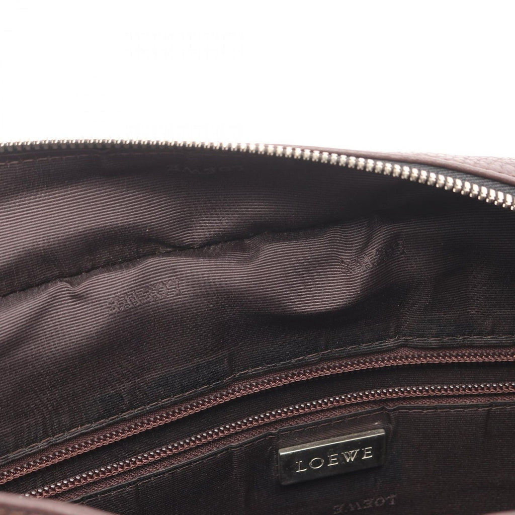 Loewe Shoulder Bag Brown Leather — view 8