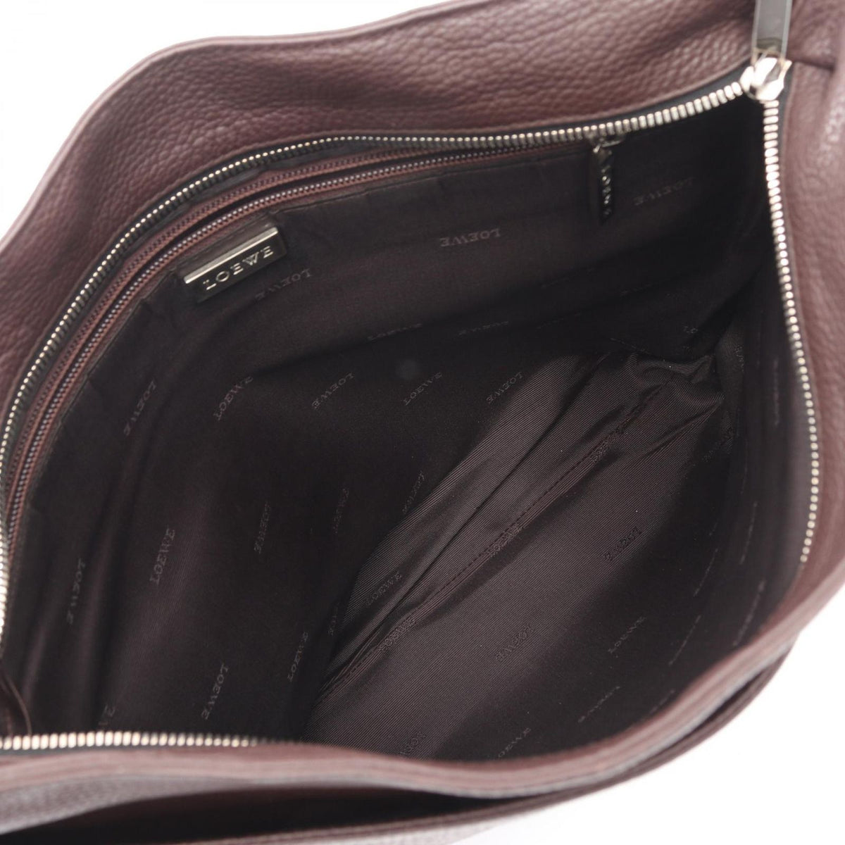 Loewe Shoulder Bag Brown Leather — view 3