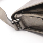 Gucci Shoulder Bag GG Supreme Metallic Brown Canvas Leather — view 6