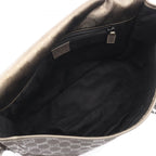 Gucci Shoulder Bag GG Supreme Metallic Brown Canvas Leather — view 3