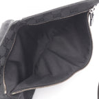 Gucci Waist Bag GG Canvas Black — view 3