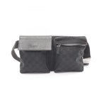 Gucci Waist Bag GG Canvas Black