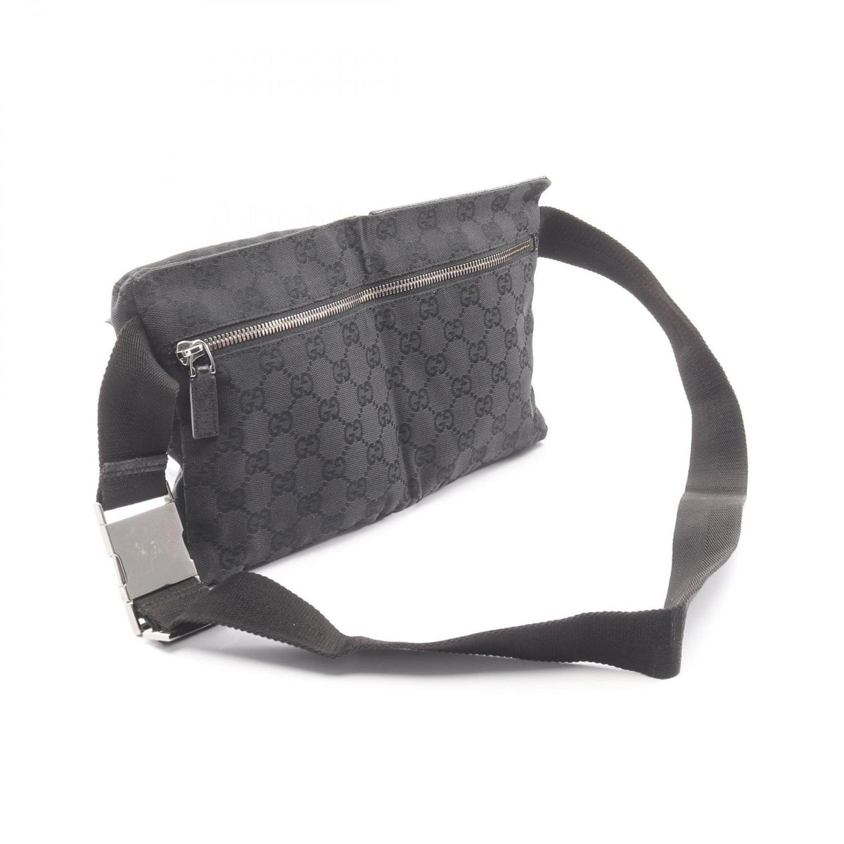 Gucci Waist Bag GG Canvas Black — view 2