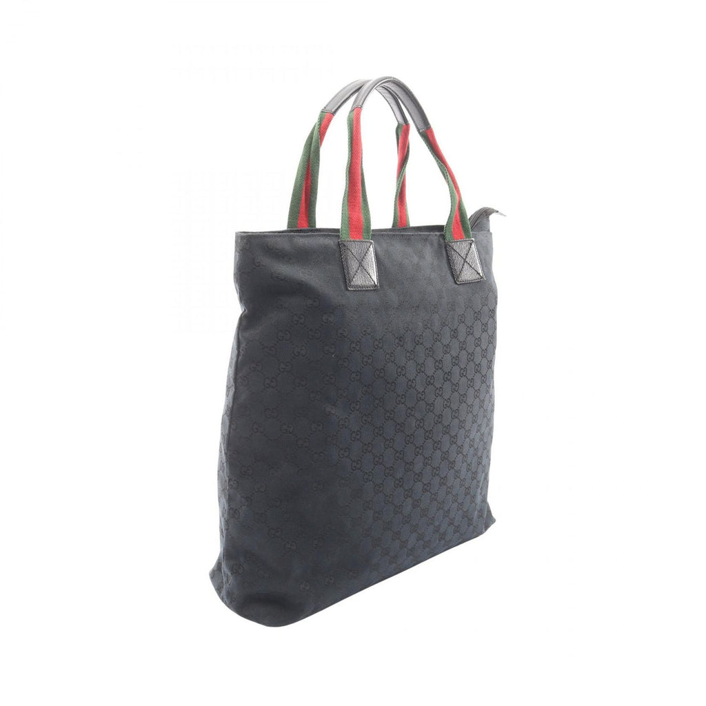Gucci Tote GG Canvas Sherry Line Black — view 2
