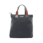 Gucci Tote GG Canvas Sherry Line Black