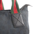 Gucci Tote GG Canvas Sherry Line Black — view 7