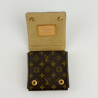 Louis Vuitton Monogram Case Pouch Brown Vintage — view 8