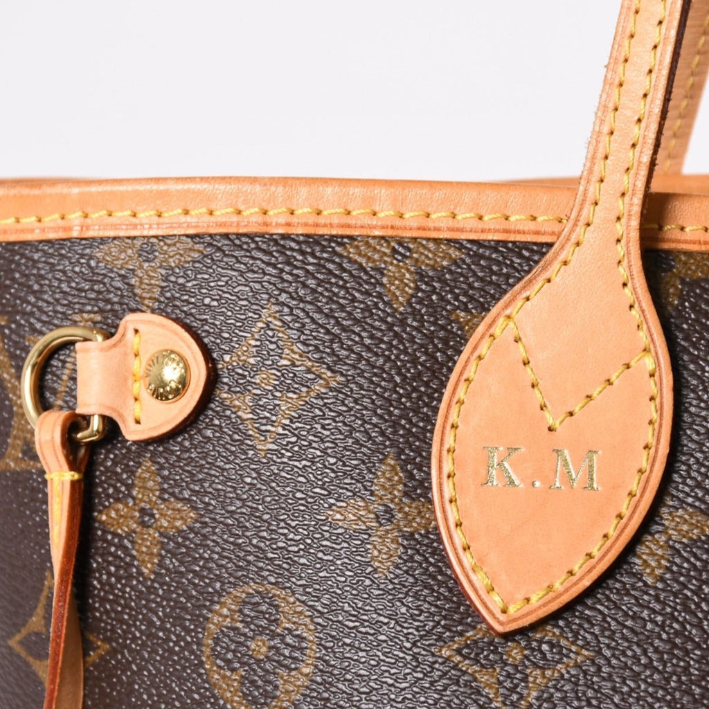 Louis Vuitton Tote Bag Neverfull PM Monogram Brown Canvas Leather — view 6