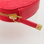 Dior Cannage Heart Charm Coin Purse Pouch Gold — view 8