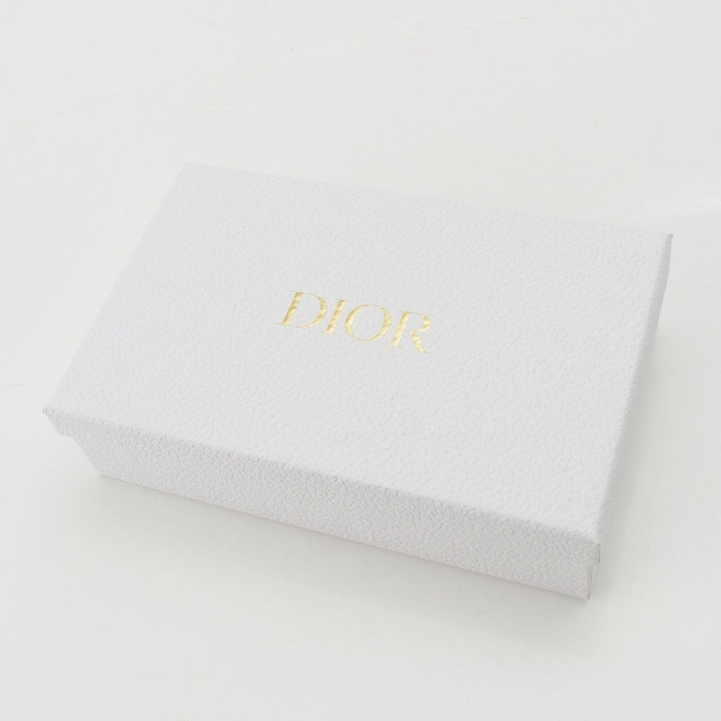 Dior Cannage Heart Charm Coin Purse Pouch Gold — view 9