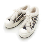 Dior Walk'in Oblique Platform Sneakers White Blue